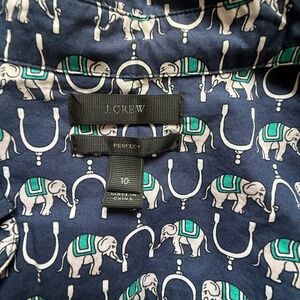 J Crew Perfect Button Down Shirt